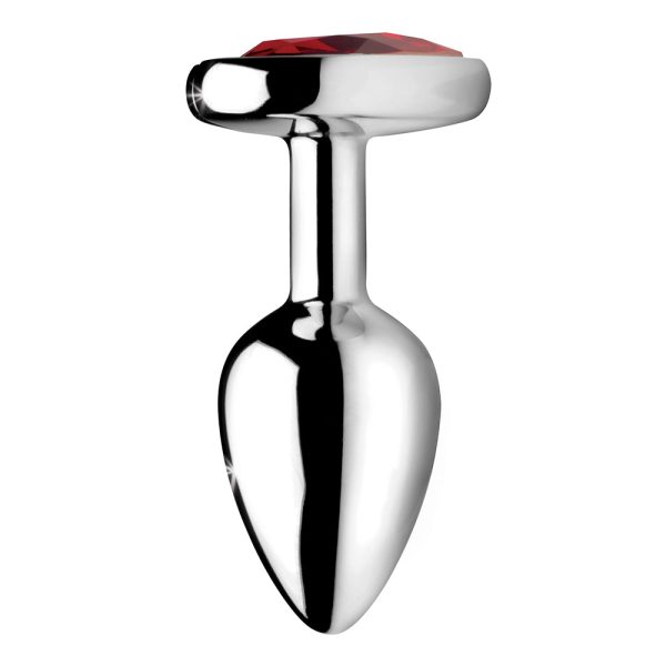 Booty Sparks Red Heart Gem Anal Plug Small - Image 4