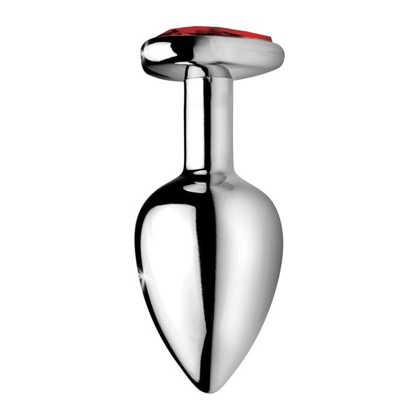 Booty Sparks Red Heart Gem Anal Plug Medium - Image 4