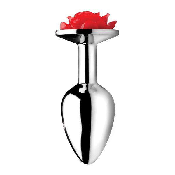 Booty Sparks Red Rose Anal Plug Small - Image 4