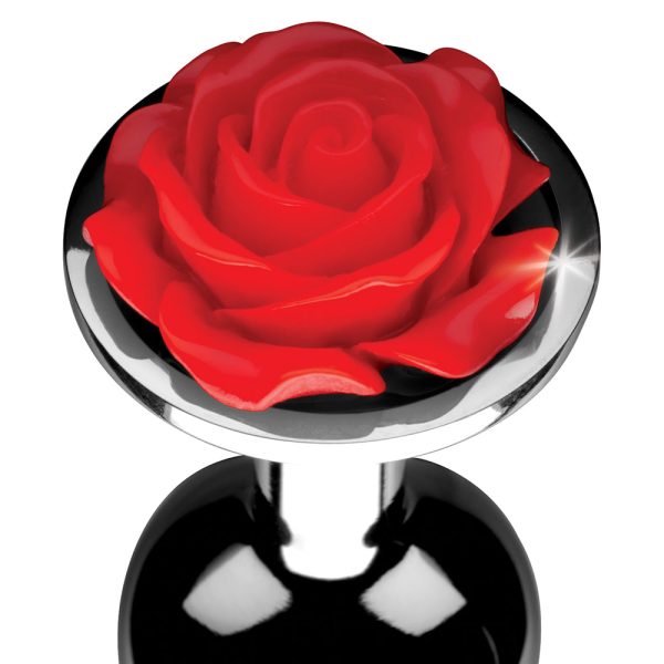 Booty Sparks Red Rose Anal Plug Small - Image 6