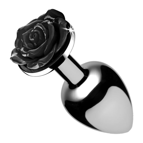 Booty Sparks Black Rose Anal Plug Small - Image 2