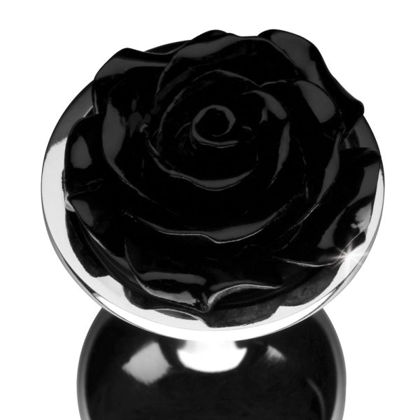 Booty Sparks Black Rose Anal Plug Small - Image 6