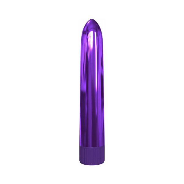 Classix Rocket Vibe 7 in. Slimline Vibrator Purple - Image 2