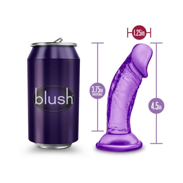 B Yours Sweet n'' Small 4 in. Dildo Purple - Image 7