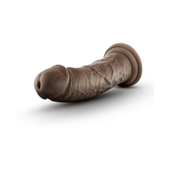 Dr. Skin Realistic 8 in. Dildo Brown - Image 3