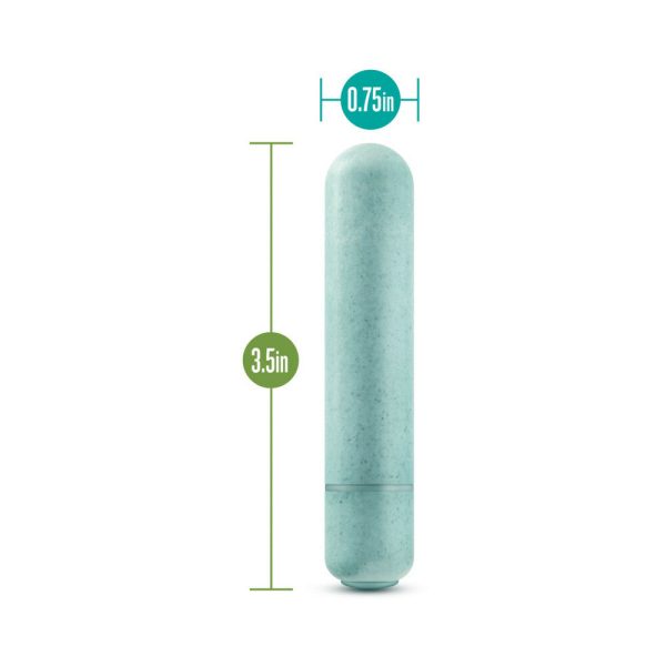 Gaia Eco Bullet Single-Speed Vibrator Aqua - Image 6