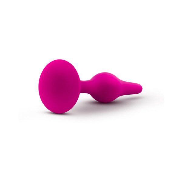 Luxe Silicone Beginner Plug Small Pink - Image 4