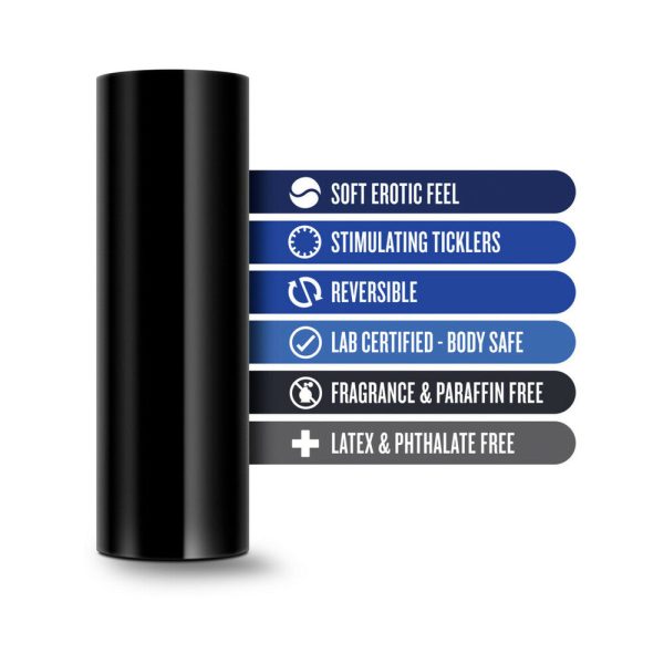 M for Men Stroke Sleeve Reversible Stroker Black - Image 5