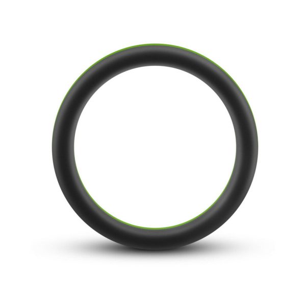 Performance Silicone Go Pro Cock Ring Black/Green/Black - Image 3