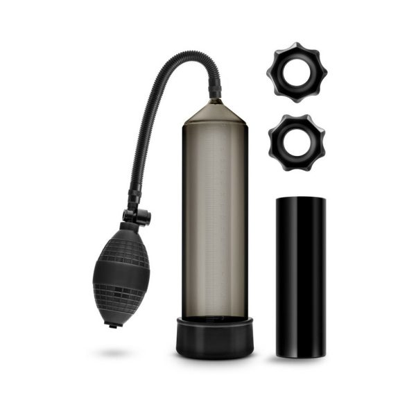 Quickie Kit Thick Cock Pump, Stroker & 2-Piece Cockring Set Black - Image 3