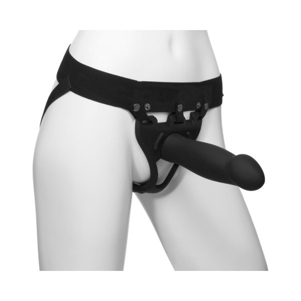 Be Bold Body Extensions Hollow Bulbed Strap-On 2-Piece Set Black - Image 2