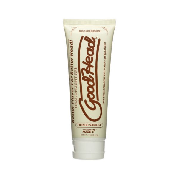 GoodHead Oral Delight Gel 4 oz Tube French Vanilla - Image 2