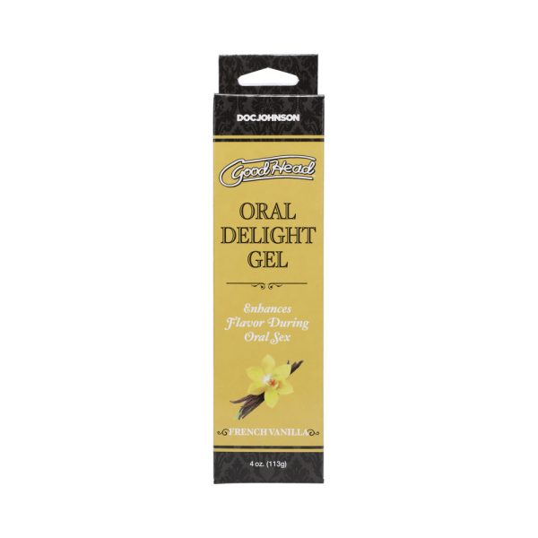 GoodHead Oral Delight Gel 4 oz Tube French Vanilla - Image 4