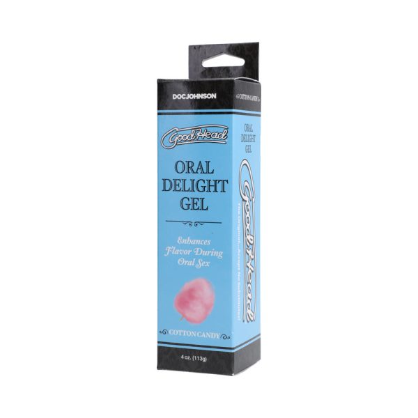 GoodHead Oral Delight Gel 4 oz Tube Cotton Candy - Image 3