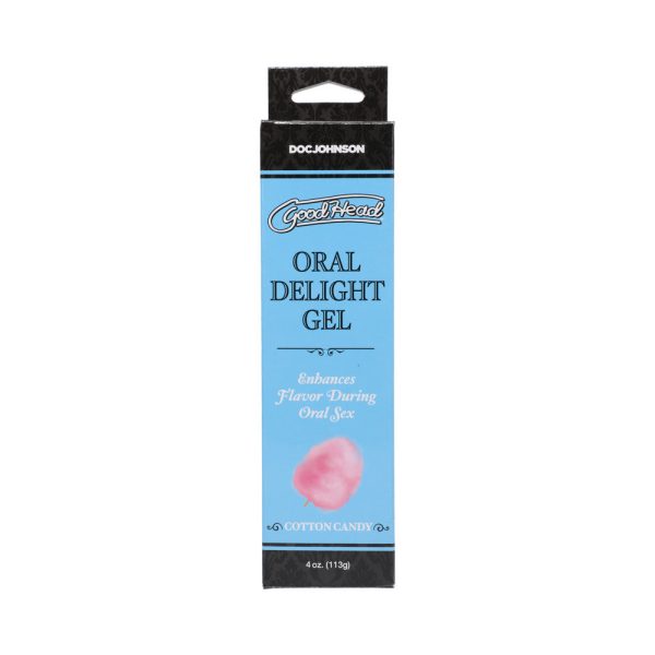GoodHead Oral Delight Gel 4 oz Tube Cotton Candy - Image 4