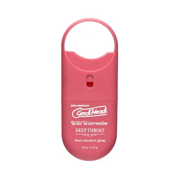 GoodHead Deep Throat Spray To-Go Wild Watermelon .33 oz. - Image 2