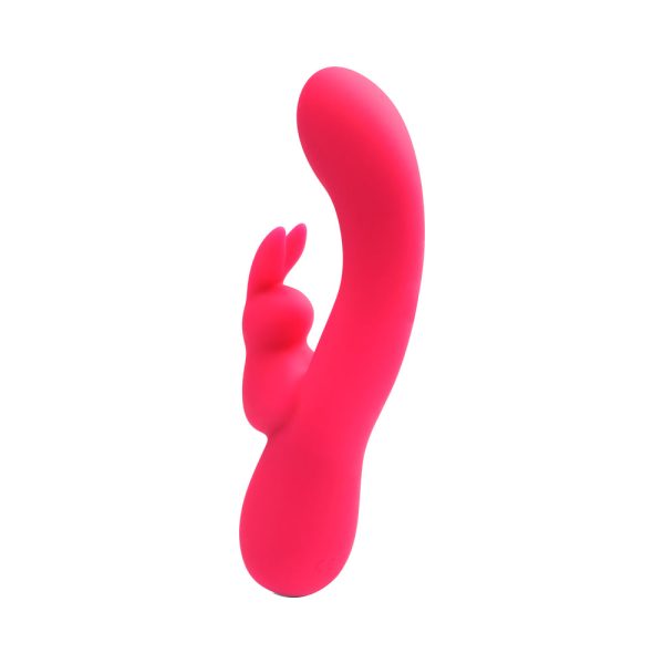 VeDO Kinky Bunny Rechargeable Rabbit Vibrator - Pretty In Pink - Image 2