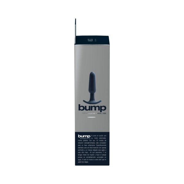 VeDO Bump Rechargeable Anal Vibe - Just Black - Image 6