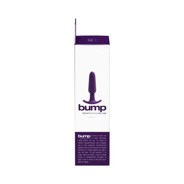 VeDO Bump Rechargeable Anal Vibe - Deep Purple - Image 6