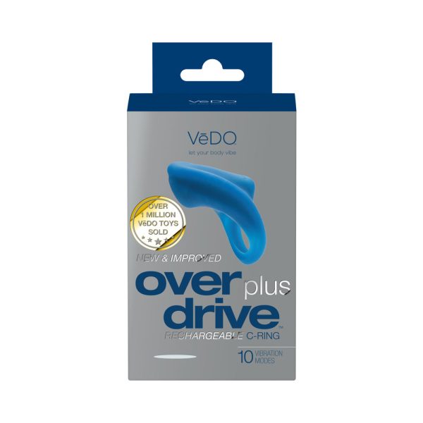 VeDO Overdrive+ Rechargeable Vibrating Ring - Midnight Madness - Image 5