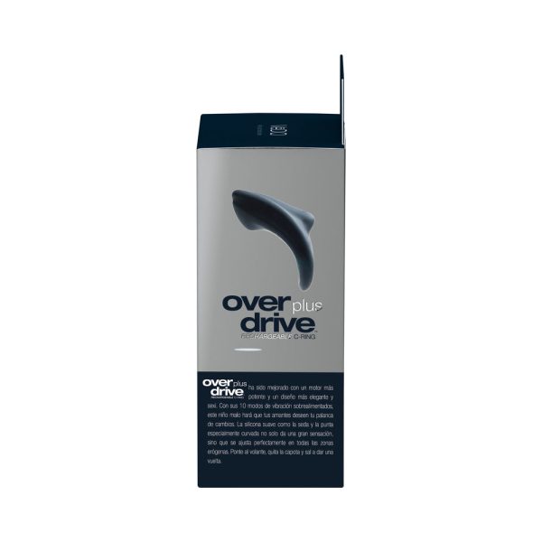 VeDO Overdrive+ Rechargeable Vibrating Ring - Just Black - Image 7