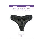 Sincerely, Sportsheets Lace Adjustable Strap-On Harness Black