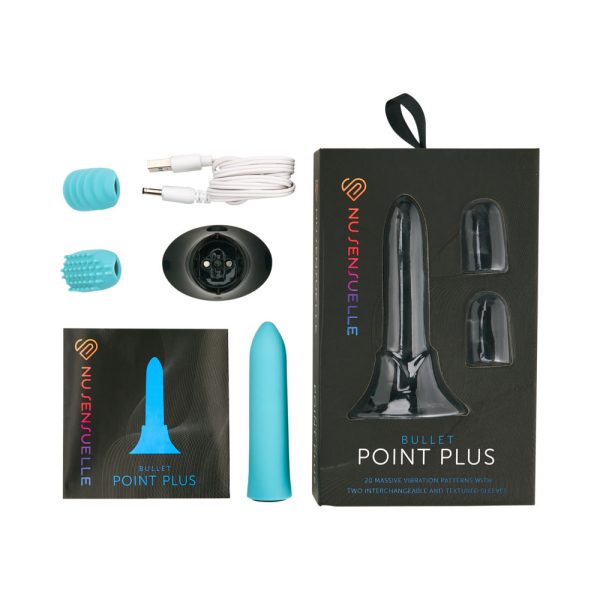 Nu Sensuelle Point Plus Bullet with Sleeves Tiffany Blue - Image 5