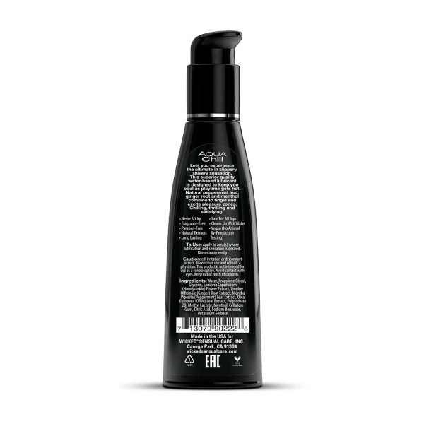 Wicked Aqua Chill Water-Based Cooling Lubricant 4 oz. - Image 2