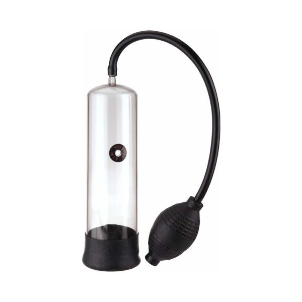 Pipedream Potent Developer Penis Pump Clear/Black - Image 2
