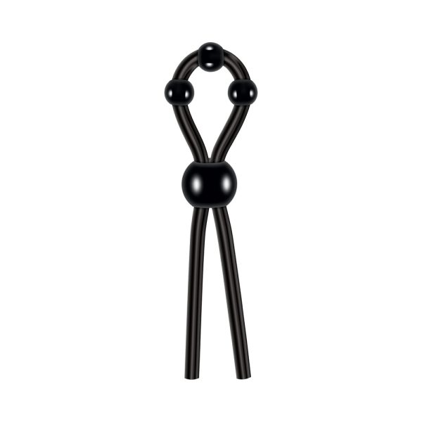 Zero Tolerance Ultimate Silicone Lasso Adjustable Cockring Black - Image 2