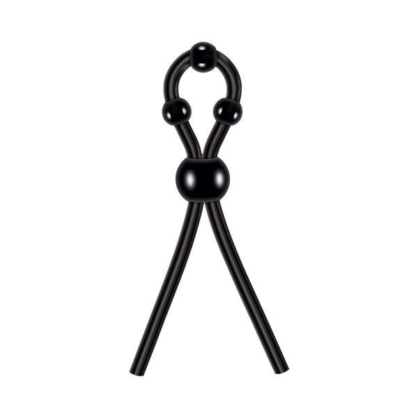 Zero Tolerance Ultimate Silicone Lasso Adjustable Cockring Black - Image 3