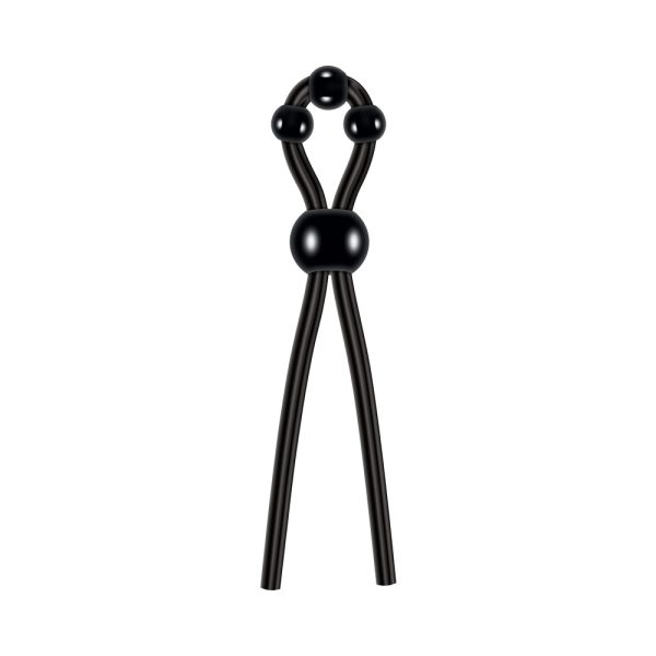 Zero Tolerance Ultimate Silicone Lasso Adjustable Cockring Black - Image 5