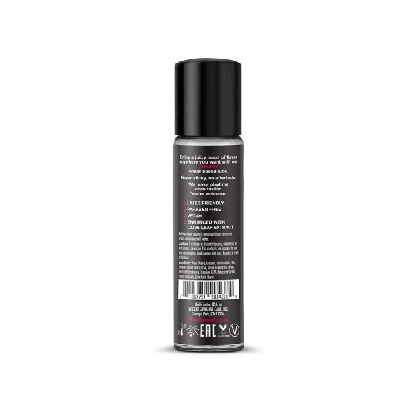 Wicked Aqua Cherry Water-Based Lubricant 1 oz. - Image 2
