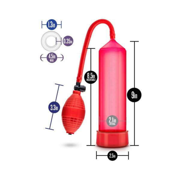 Performance VX101 Male Enhancement Pump Red - Image 6