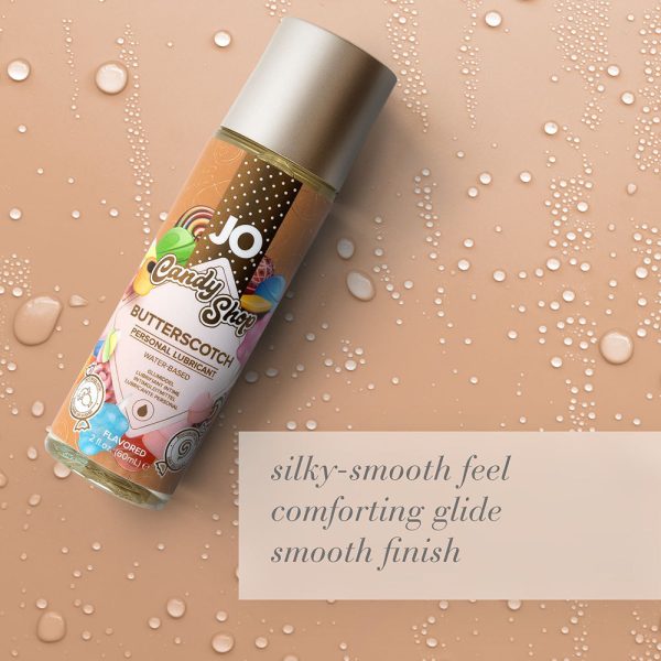 JO Candy Shop Butterscotch Flavored Water-Based Lubricant 2 oz. - Image 5