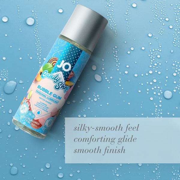 JO Candy Shop Bubble Gum Flavored Water-Based Lubricant 2 oz. - Image 5