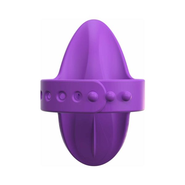 Fantasy For Her Rechargeable Adjustable Silicone Her Finger Vibe Purple - Image 4