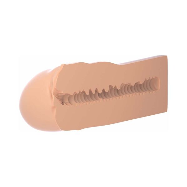 PDX Fuck Me Silly To Go Horny Fuckslut Vaginal Mega Stroker Beige - Image 6