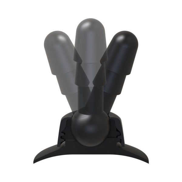 Vac-U-Lock - Deluxe 360° Swivel Suction Cup Plug- Black - Image 6