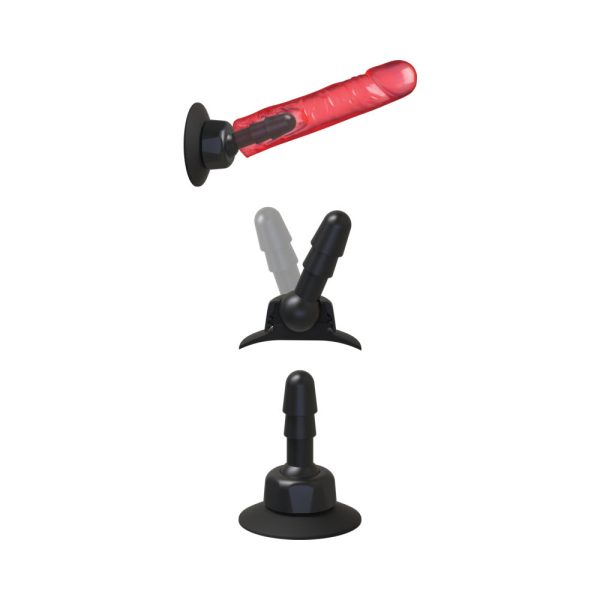 Vac-U-Lock - Deluxe 360° Swivel Suction Cup Plug- Black - Image 8