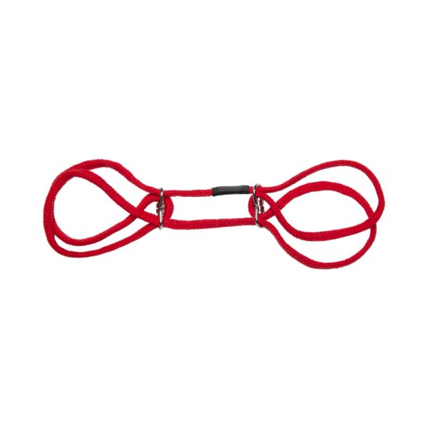 Japanese Style Bondage - 100% Cotton Wrist or Ankle Cotton Cuffs Red - Image 4