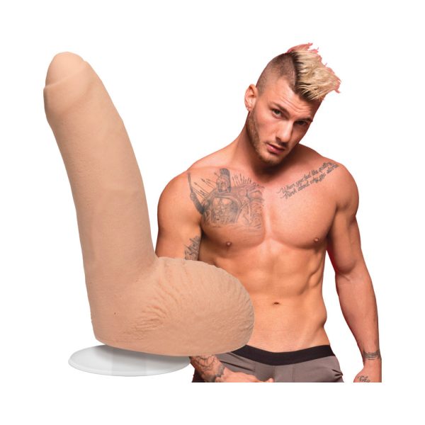 Signature Cocks - William Seed - 8in ULTRASKYN Cock w/Removable Vac-U-Lock Suction Cup Vanilla - Image 7