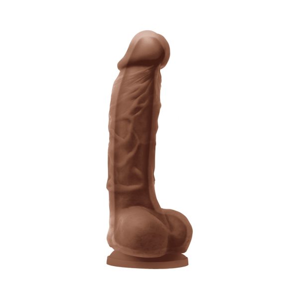Colours Dual Density 5 in. Dildo Brown - Image 2