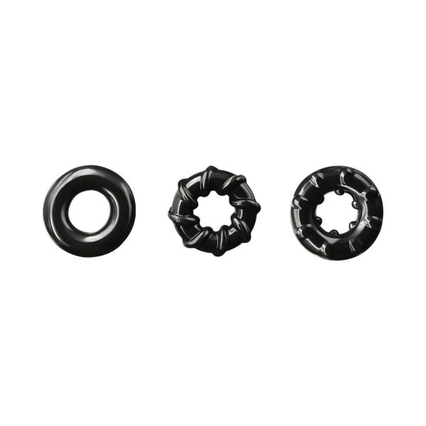 Renegade Dyno Rings 3-Pack Black - Image 2