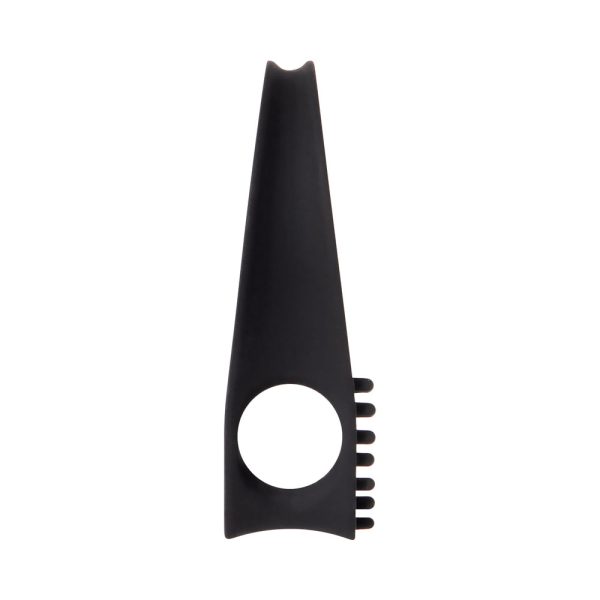 Zero Tolerance Black Knight Vibrating Cockring Black - Image 6