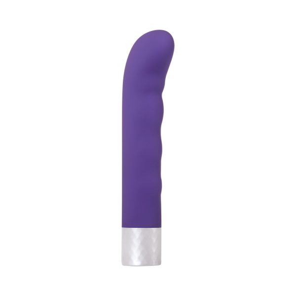 Evolved Spark Rechargeable G-Spot Vibrator Purple - Image 2