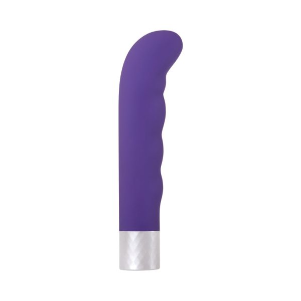 Evolved Spark Rechargeable G-Spot Vibrator Purple - Image 3