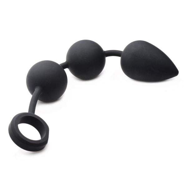 Tom of Finland Large Silicone Weighted Anal Ball Plug - Image 4