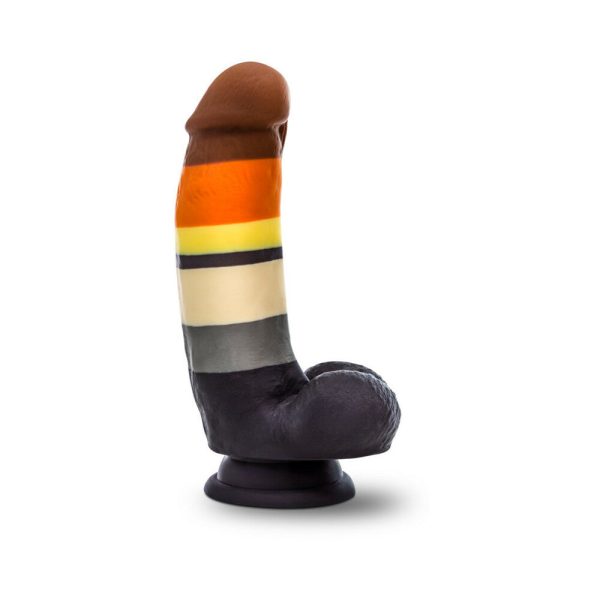 Avant Pride P9 Bear 7 in. Silicone Dildo with Balls - Image 2