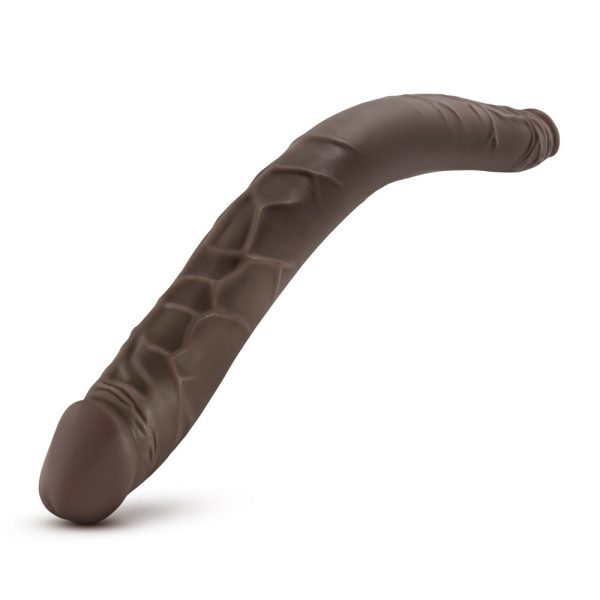 Dr. Skin 16 in. Double Dildo Brown - Image 4